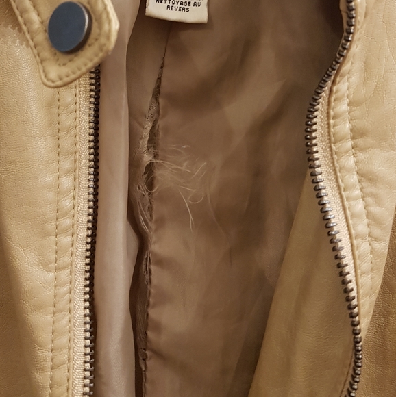 Max Studio PU Moto Jacket - Picture 3 of 4